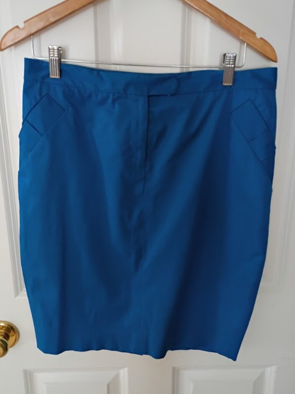 Cobalt Blue Club Monaco Pencil Skirt